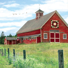 Load image into Gallery viewer, Beckoning Barns 2027 (Item #33012) - ** SHIPPING IN SEPTEMBER ** 12x24 Refill Sheet Calendar - BONUS POCKET PLANNER & BOOKMARK WHILE QUANTITIES LAST