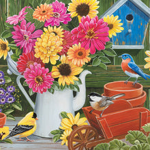Load image into Gallery viewer, Amis à plumes 2027 (Article #0333) - ** SHIPPING IN SEPTEMBER ** Recharge de 12x24 feuille calendrier