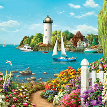 Charger l'image dans la galerie, Lighthouses 2027 (Item #3017) - ** SHIPPING IN SEPTEMBER ** 12x24 Refill Sheet Calendar - BONUS POCKET PLANNER & BOOKMARK WHILE QUANTITIES LAST