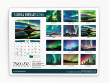 Charger l'image dans la galerie, Aurora Borealis Folding Calendar 2026 (Item # 289963)
