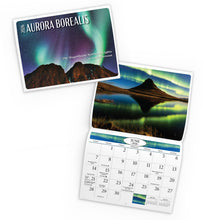 Charger l'image dans la galerie, Aurora Borealis Folding Calendar 2026 (Item # 289963)