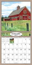 Load image into Gallery viewer, Beckoning Barns 2027 (Item #33012) - ** SHIPPING IN SEPTEMBER ** 12x24 Refill Sheet Calendar - BONUS POCKET PLANNER & BOOKMARK WHILE QUANTITIES LAST
