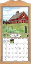 Load image into Gallery viewer, Beckoning Barns 2027 (Item #33012) - ** SHIPPING IN SEPTEMBER ** 12x24 Refill Sheet Calendar - BONUS POCKET PLANNER & BOOKMARK WHILE QUANTITIES LAST