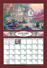 Load image into Gallery viewer, Bygone Days 2027 (Item #3485) - ** SHIPPING IN SEPTEMBER ** 7x10 Refill Sheet Calendar - BONUS POCKET PLANNER & BOOKMARK WHILE QUANTITIES LAST