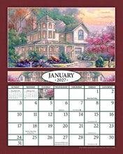 Load image into Gallery viewer, Bygone Days 2027 (Item #2869) - ** SHIPPING IN SEPTEMBER ** 8x10 Refill Sheet Calendar - BONUS POCKET PLANNER & BOOKMARK WHILE QUANTITIES LAST