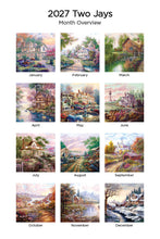 Load image into Gallery viewer, Bygone Days 2027 (Item #40968) - ** SHIPPING IN SEPTEMBER ** 7x14 Refill Sheet Calendar - INCLUDES LIST PAD & BONUS BOOKMARK - WHILE QUANTITIES LAST