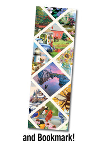 Simple Country 2024 (Item #54462) - 7x10 Refill Sheet Calendar - BONUS POCKET PLANNER & BOOKMARK WHILE QUANTITIES LAST