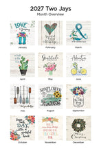 Charger l'image dans la galerie, Love the Journey 2027 (Item#77632) - ** SHIPPING IN SEPTEMBER ** 12x24 Refill Sheet Calendar - BONUS POCKET PLANNER & BOOKMARK WHILE QUANTITIES LAST