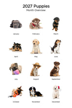 Charger l'image dans la galerie, Puppies 2027 (Item #26606) - ** SHIPPING IN SEPTEMBER ** 12x24 Refill Sheet Calendar - BONUS POCKET PLANNER & BOOKMARK WHILE QUANTITIES LAST