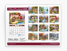 Charger l'image dans la galerie, Vibrant Countryside Folding Calendar 2026 (Item # 289689)