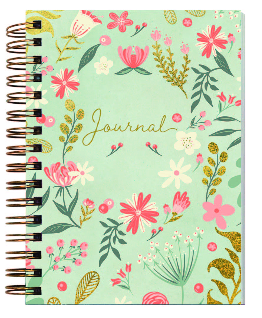 Designer Greetings - Springtime Floral Journal