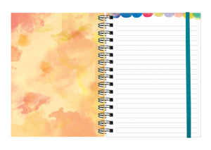 Designer Greetings - Vibrant Watercolor Dot Journal