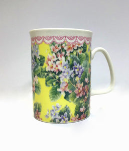 ForArtSake - Blue Pink African Floral Mug