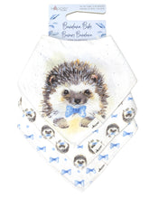 Load image into Gallery viewer, Hopper Studios Baby Bibs - Henrik the Hedgehog