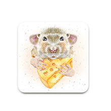 Load image into Gallery viewer, Hopper Studios Coaster Set - Millie the Mouse