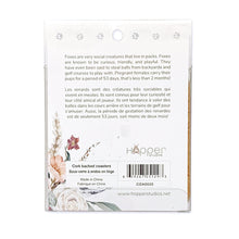 Load image into Gallery viewer, Hopper Studios Coaster Set - Felix the Fox