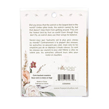 Charger l'image dans la galerie, Hopper Studios Coaster Set - Octavia the Ostrich