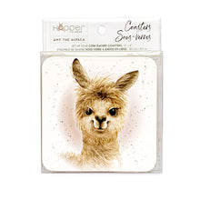 Load image into Gallery viewer, Hopper Studios Coaster Set - Amy the Alpaca