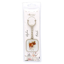 Load image into Gallery viewer, Hopper Studios Key Chain - Maurice the Moose
