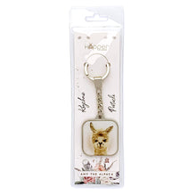 Load image into Gallery viewer, Hopper Studios Key Chain - Amy the Alpaca
