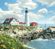 Load image into Gallery viewer, Lighthouses 2026 (Item #3017) - 12x24 Refill Sheet Calendar - BONUS POCKET PLANNER &amp; BOOKMARK WHILE QUANTITIES LAST
