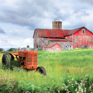 Beckoning Barns 2026 (Item #33012) - 12x24 Refill Sheet Calendar - BONUS POCKET PLANNER & BOOKMARK WHILE QUANTITIES LAST