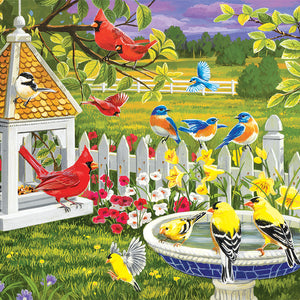Feathered Friends 2026 (Item #9372) - 12x24 Refill Sheet Calendar - BONUS POCKET PLANNER & BOOKMARK WHILE QUANTITIES LAST