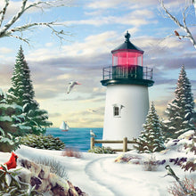 Charger l'image dans la galerie, Lighthouses 2027 (Item #3017) -  ** SHIPPING IN SEPTEMBER ** 12x24 Refill Sheet Calendar - BONUS POCKET PLANNER &amp; BOOKMARK WHILE QUANTITIES LAST
