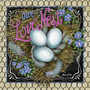 Bless This Nest 2024 (Item # 7052) - 12x24 Refill Sheet Calendar - BONUS POCKET PLANNER & BOOKMARK WHILE QUANTITIES LAST
