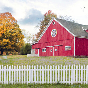 Beckoning Barns 2025 (Item #33012) - 12x24 Refill Sheet Calendar - BONUS POCKET PLANNER & BOOKMARK WHILE QUANTITIES LAST