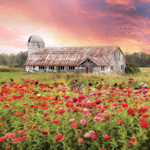 Beckoning Barns 2026 (Item #33012) - 12x24 Refill Sheet Calendar - BONUS POCKET PLANNER & BOOKMARK WHILE QUANTITIES LAST