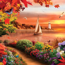 Charger l'image dans la galerie, Lighthouses 2027 (Item #3017) -  ** SHIPPING IN SEPTEMBER ** 12x24 Refill Sheet Calendar - BONUS POCKET PLANNER &amp; BOOKMARK WHILE QUANTITIES LAST
