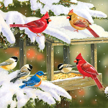 Load image into Gallery viewer, Amis à plumes 2026 (Article #2712) - Recharge de 8x10 feuille calendrier
