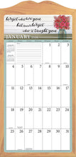 Load image into Gallery viewer, LARGE GRID - Life Is Brighter 2026 (Item #LG02) - 12x24 Refill Sheet Calendar - BONUS POCKET PLANNER &amp; BOOKMARK WHILE QUANTITIES LAST
