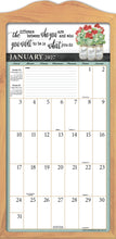 Load image into Gallery viewer, LARGE GRID - Life Is Brighter 2027 (Item #LG02) - ** SHIPPING IN SEPTEMBER **12x24 Refill Sheet Calendar - BONUS POCKET PLANNER &amp; BOOKMARK WHILE QUANTITIES LAST
