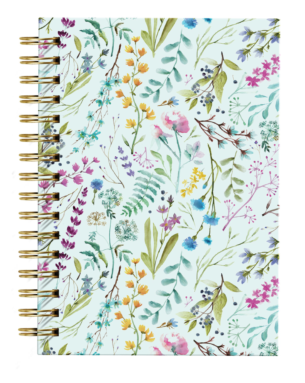 Designer Greetings - Mint Floral Journal