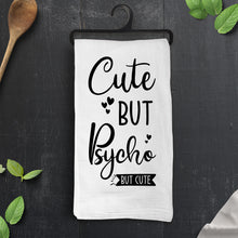 Load image into Gallery viewer, Scrunchy Face Towel - Cute but Psycho
