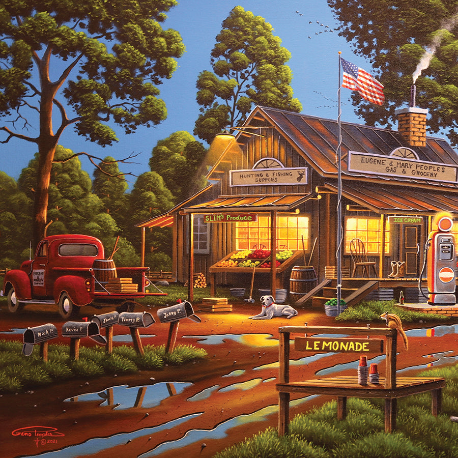 Vintage Country 2025 (Item 46442) 12x24 Refill Sheet Calendar BON