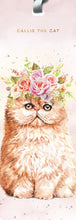 Load image into Gallery viewer, Hopper Studios Bookmark - Callie the Cat
