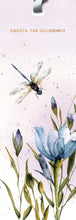 Load image into Gallery viewer, Hopper Studios Bookmark - Dakota the Dragonfly
