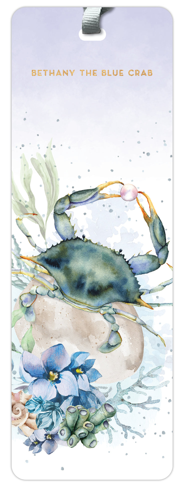 Hopper Studios Bookmark - Bethany the Blue Crab