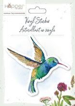 Load image into Gallery viewer, Hopper Studios Vinyl Stickers - Hannah the Hummingbird
