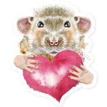 Load image into Gallery viewer, Hopper Studios Vinyl Stickers - Millie the Mouse
