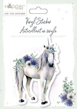 Load image into Gallery viewer, Hopper Studios Vinyl Stickers - Ute the Unicorn
