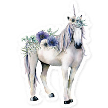 Load image into Gallery viewer, Hopper Studios Vinyl Stickers - Ute the Unicorn
