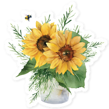 Load image into Gallery viewer, Hopper Studios Vinyl Stickers - Bree the Bumblebee
