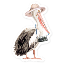 Load image into Gallery viewer, Hopper Studios Vinyl Stickers - Percy the Pelican
