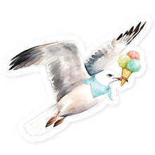 Load image into Gallery viewer, Hopper Studios Vinyl Stickers - Steven the Seagull
