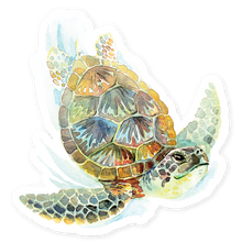 Load image into Gallery viewer, Hopper Studios Vinyl Stickers - Sloan the Sea Turtle
