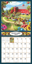 Charger l&#39;image dans la galerie, A Country Walk 2025 (Item #9175) - 12x24 Refill Sheet Calendar - BONUS POCKET PLANNER &amp; BOOKMARK WHILE QUANTITIES LAST
